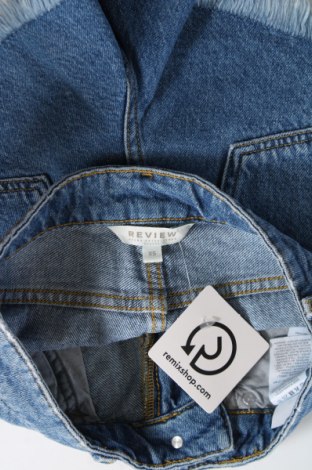 Дамски къс панталон Review, Размер XS, Цвят Син, Цена 37,41 лв.