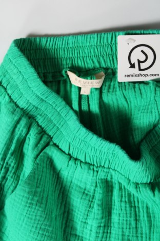 Дамски къс панталон Review, Размер L, Цвят Зелен, Цена 39,15 лв.