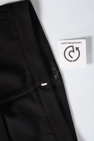 Γυναικείο παντελόνι Selected Femme, Μέγεθος XS, Χρώμα Μαύρο, Τιμή 42,06 €