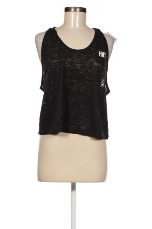 Γυναικείο αμάνικο μπλουζάκι Hiit, Μέγεθος XL, Χρώμα Μαύρο, Τιμή 4,25 €