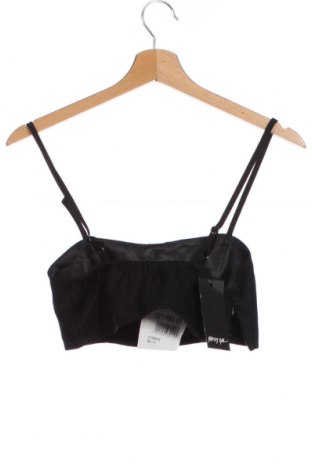Γυναικείο αμάνικο μπλουζάκι Nasty Gal, Μέγεθος XXS, Χρώμα Μαύρο, Τιμή 18,04 €