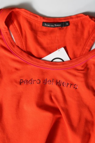 Γυναικείο αμάνικο μπλουζάκι Pedro Del Hierro, Μέγεθος S, Χρώμα Πορτοκαλί, Τιμή 16,70 €