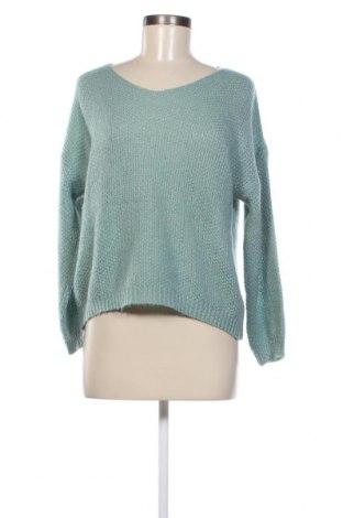 Γυναικείο πουλόβερ Amelie & Amelie, Μέγεθος L, Χρώμα Πράσινο, Τιμή 23,51 €