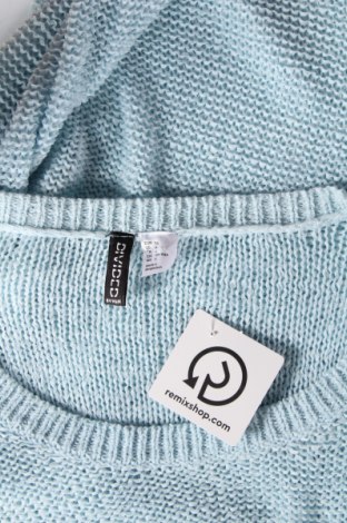 Дамски пуловер H&M Divided, Размер S, Цвят Син, Цена 38,00 лв.