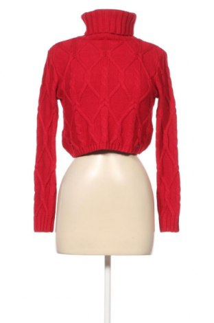 Дамски пуловер Hollister, Размер XS, Цвят Червен, Цена 41,00 лв.