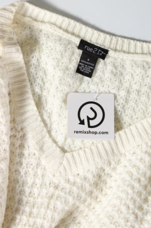 Γυναικείο πουλόβερ Rue 21, Μέγεθος S, Χρώμα Λευκό, Τιμή 23,51 €