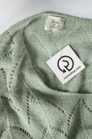 Γυναικείο πουλόβερ Terra di Siena, Μέγεθος M, Χρώμα Πράσινο, Τιμή 25,36 €