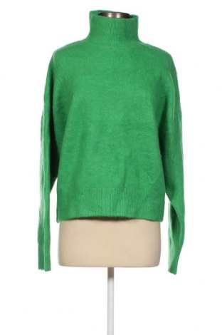Дамски пуловер Zara, Размер M, Цвят Зелен, Цена 24,00 лв.