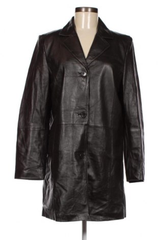 Γυναικείο δερμάτινο μπουφάν TCM, Μέγεθος M, Χρώμα Μαύρο, Τιμή 86,60 €