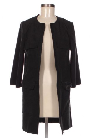 Дамско палто H&M, Размер S, Цвят Черен, Цена 84,00 лв.