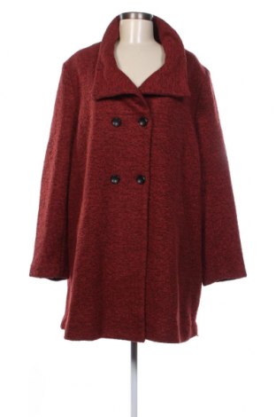 Γυναικείο παλτό ONLY Carmakoma, Μέγεθος XXL, Χρώμα Κόκκινο, Τιμή 29,07 €