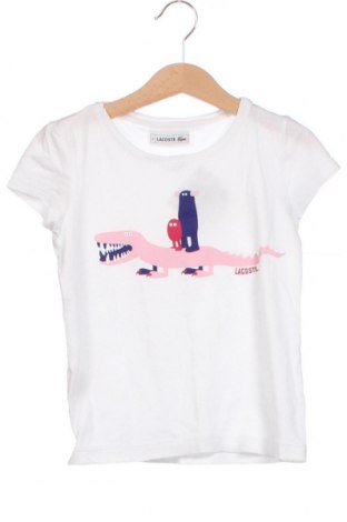 Παιδικό μπλουζάκι Lacoste, Μέγεθος 5-6y/ 116-122 εκ., Χρώμα Λευκό, Τιμή 39,59 €