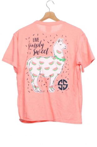Детска тениска Simply Southern, Размер 15-18y/ 170-176 см, Цвят Розов, Цена 32,00 лв.