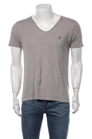 Ανδρικό t-shirt AllSaints, Μέγεθος S, Χρώμα Γκρί, Τιμή 17,94 €