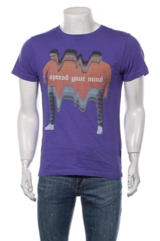 Ανδρικό t-shirt Cropp, Μέγεθος M, Χρώμα Βιολετί, Τιμή 8,66 €