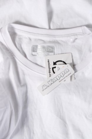 Мъжка тениска Kappa, Размер M, Цвят Бял, Цена 35,00 лв.