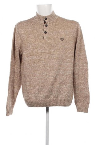 Ανδρικό πουλόβερ Chaps, Μέγεθος L, Χρώμα  Μπέζ, Τιμή 6,57 €