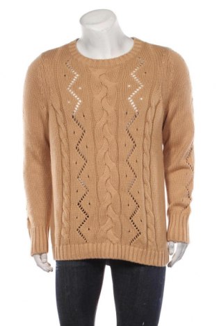 Мъжки пуловер Talbots, Размер XL, Цвят Бежов, Цена 38,00 лв.