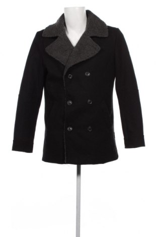 Ανδρικά παλτό Indigo, Μέγεθος L, Χρώμα Μαύρο, Τιμή 86,60 €
