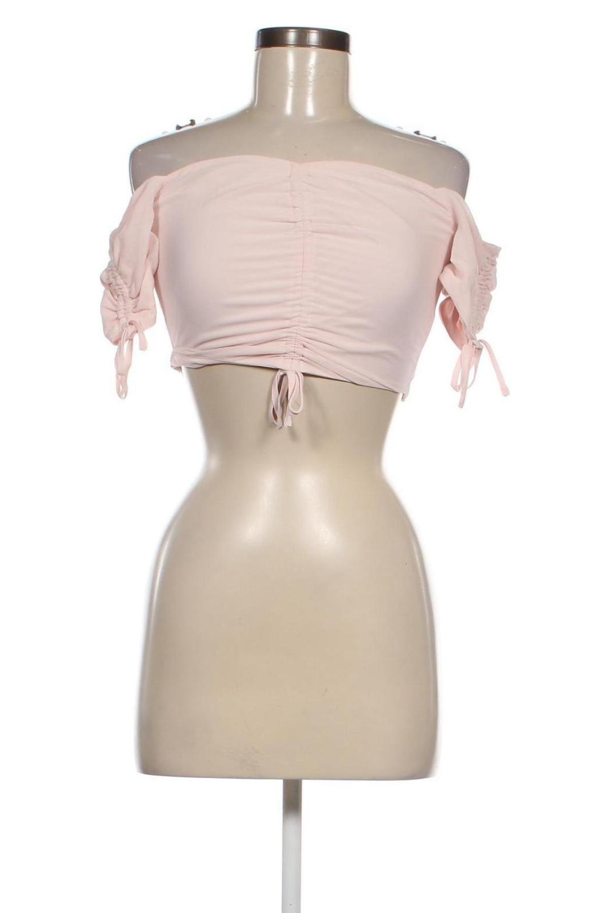 Дамска блуза NA-KD, Размер XS, Цвят Розов, Цена 16,53 лв.