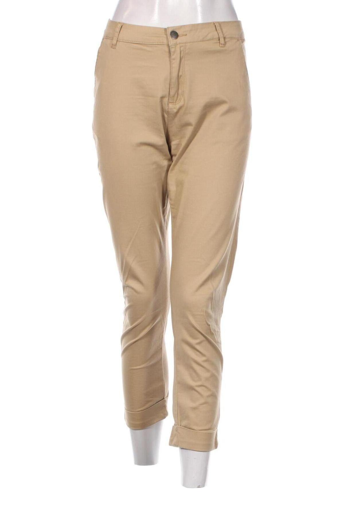 Γυναικείο παντελόνι Cropp, Μέγεθος M, Χρώμα  Μπέζ, Τιμή 25,36 €
