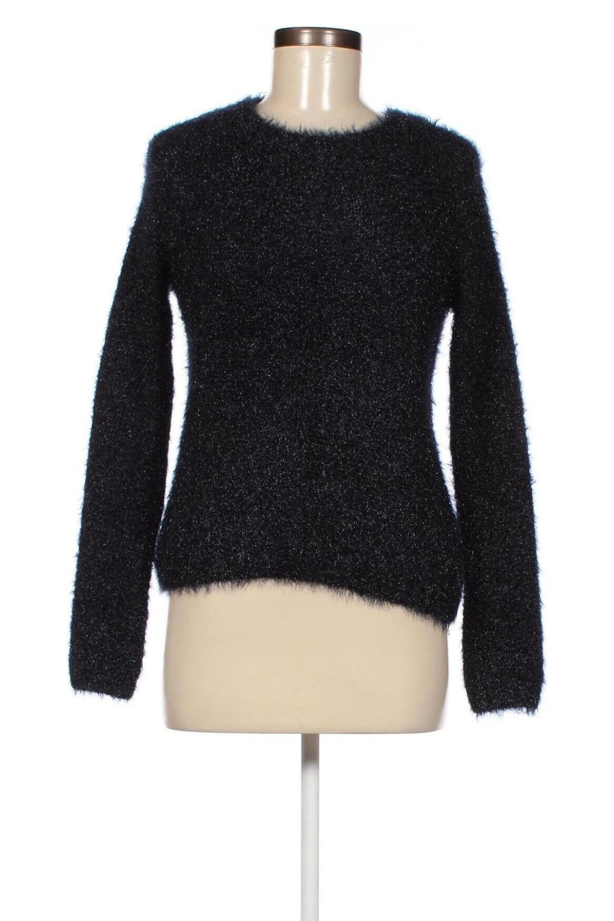 Дамски пуловер Bershka, Размер XS, Цвят Син, Цена 3,04 лв.