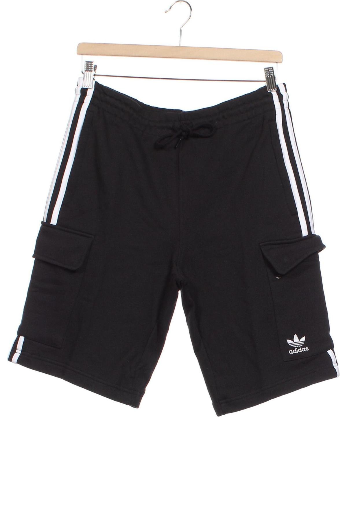 Мъжки къс панталон Adidas Originals, Размер S, Цвят Черен, Цена 34,65 лв.