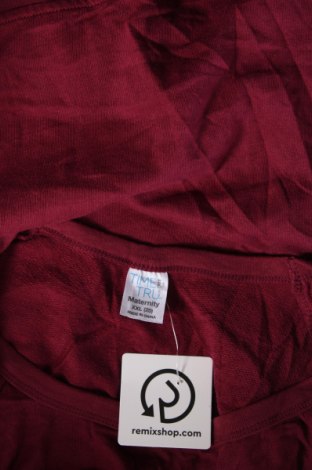 Shirt für Schwangere Time and tru, Größe XXL, Farbe Rot, Preis € 4,63