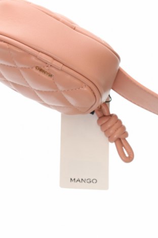 Чанта за кръст Mango, Цвят Розов, Цена 77,00 лв.
