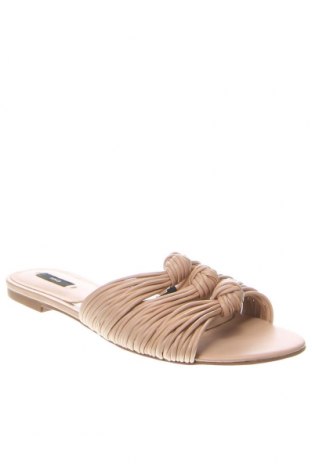 Hausschuhe Mango, Größe 37, Farbe Beige, Preis € 22,89