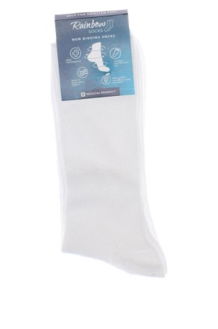 Κάλτσες Rainbow, Μέγεθος L, Χρώμα Λευκό, Τιμή 5,20 €