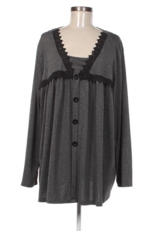 Γυναικεία μπλούζα, Μέγεθος 3XL, Χρώμα Γκρί, Τιμή 11,75 €