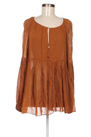 Дамска блуза, Размер XL, Цвят Кафяв, Цена 11,29 лв.