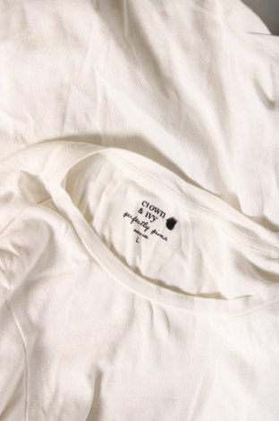 Damen Shirt, Größe L, Farbe Ecru, Preis 4,33 €