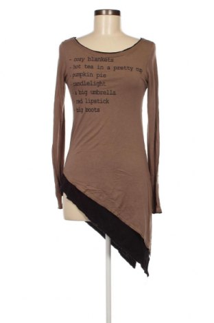 Дамска блуза, Размер S, Цвят Кафяв, Цена 19,55 лв.