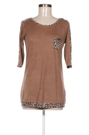 Дамска блуза, Размер M, Цвят Кафяв, Цена 9,97 лв.