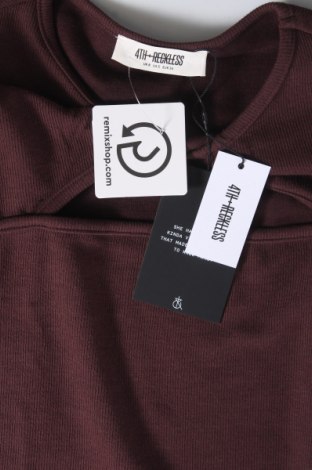 Дамска блуза - боди 4th & Reckless, Размер S, Цвят Кафяв, Цена 19,25 лв.