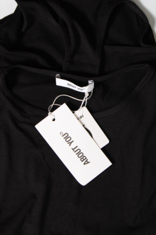 Дамска блуза - боди About You, Размер M, Цвят Черен, Цена 11,50 лв.