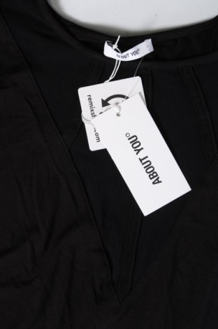 Γυναικεία μπλούζα-Κορμάκι About You, Μέγεθος S, Χρώμα Μαύρο, Τιμή 6,39 €