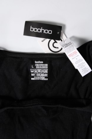 Дамска блуза - боди Boohoo, Размер L, Цвят Черен, Цена 8,40 лв.
