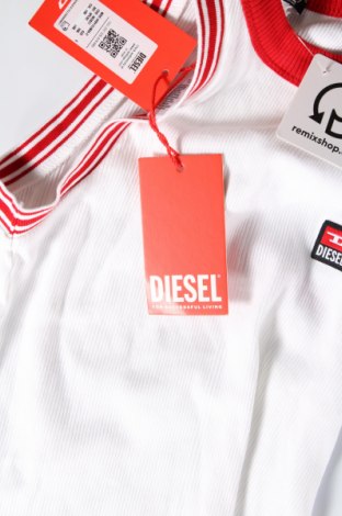 Дамска блуза - боди Diesel, Размер S, Цвят Бял, Цена 146,00 лв.