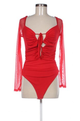 Γυναικεία μπλούζα-Κορμάκι In the style, Μέγεθος M, Χρώμα Κόκκινο, Τιμή 5,91 €