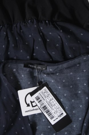 Γυναικεία μπλούζα-Κορμάκι Trendyol, Μέγεθος S, Χρώμα Μπλέ, Τιμή 7,94 €