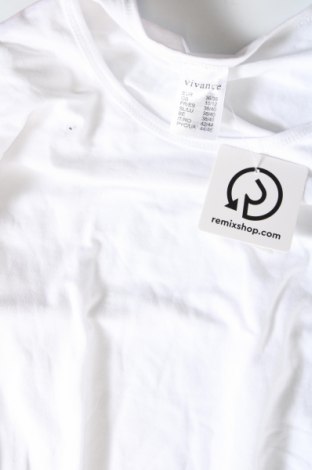 Γυναικεία μπλούζα-Κορμάκι Vivance, Μέγεθος S, Χρώμα Λευκό, Τιμή 7,19 €