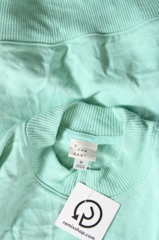 Γυναικεία μπλούζα A New Day, Μέγεθος M, Χρώμα Πράσινο, Τιμή 2,70 €