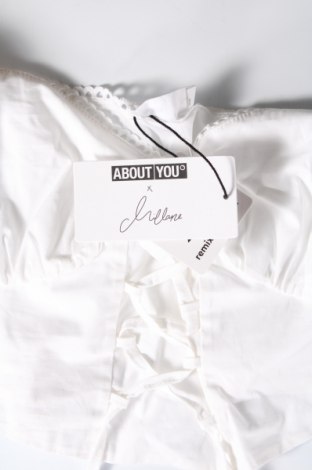 Дамска блуза ABOUT YOU X MILLANE, Размер XS, Цвят Бял, Цена 108,00 лв.