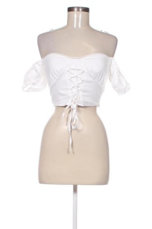 Damen Shirt ABOUT YOU X MILLANE, Größe XS, Farbe Weiß, Preis 55,67 €