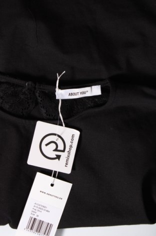Γυναικεία μπλούζα About You, Μέγεθος M, Χρώμα Μαύρο, Τιμή 5,69 €
