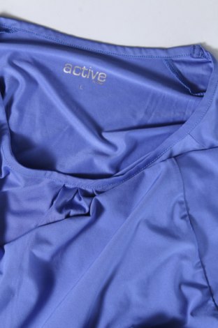 Bluză de femei Active By Tchibo, Mărime L, Culoare Albastru, Preț 75,66 Lei