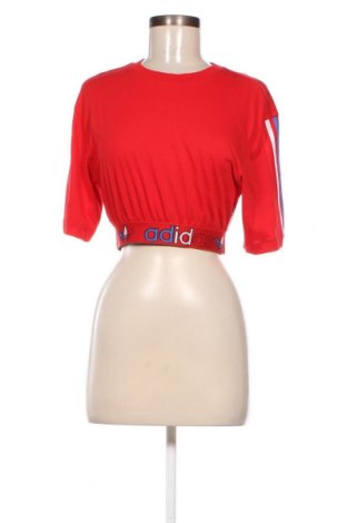 Γυναικεία μπλούζα Adidas Originals, Μέγεθος XS, Χρώμα Κόκκινο, Τιμή 15,88 €